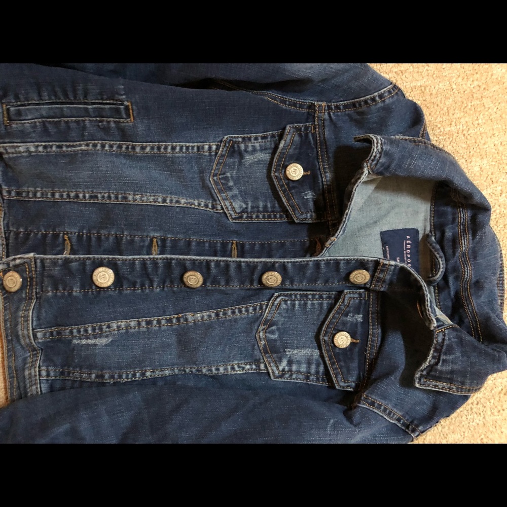 Dark jean jacket